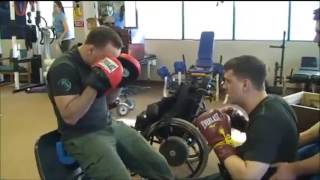 Nick Boxing with Boyd Rainmaker Melson 1