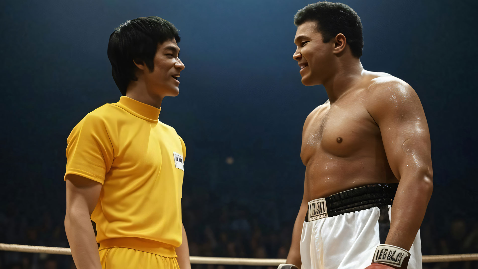 Muhammad Ali and Bruce Lee